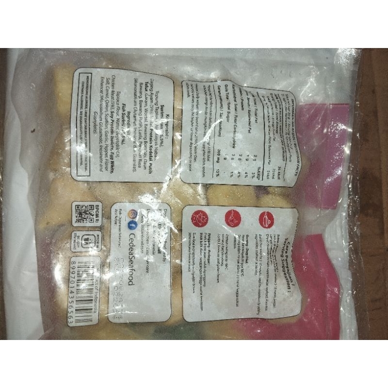 

FISH DUMPLING CHICKEN MEREK CEDEA ISI 500GR