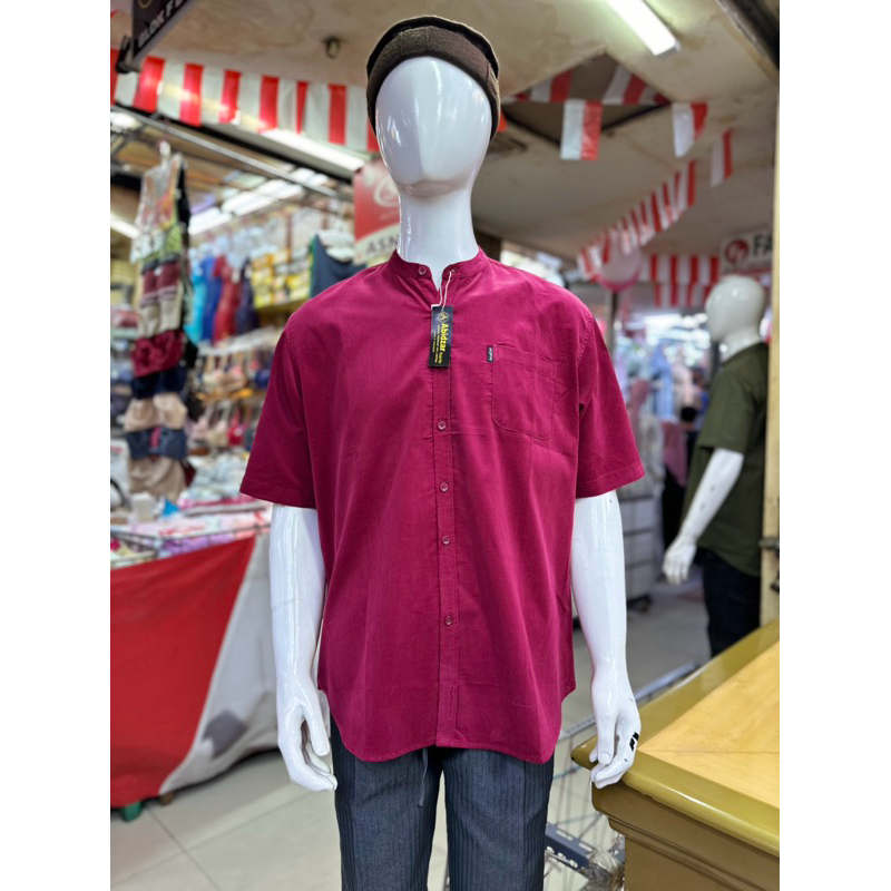 kemeja koko pria dewasa linen premium/kemko premium full katun