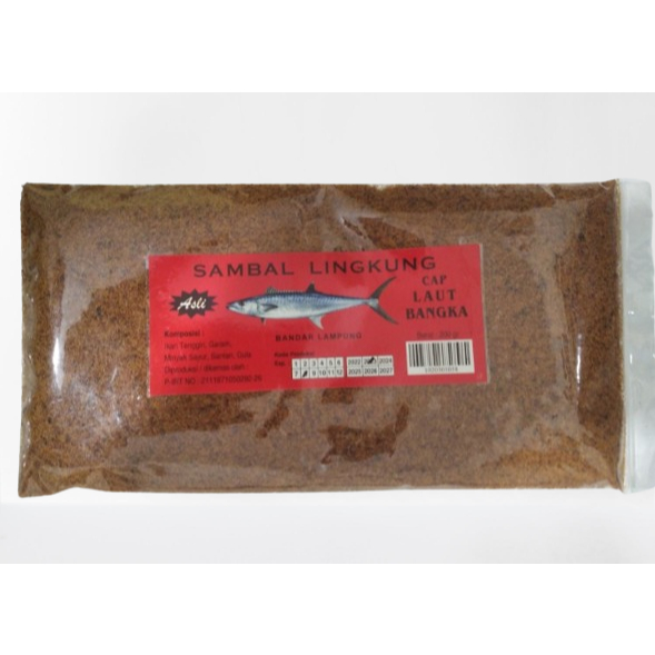 

Sambal Lingkung/ Abon Ikan Cap Laut Bangka 200 gram