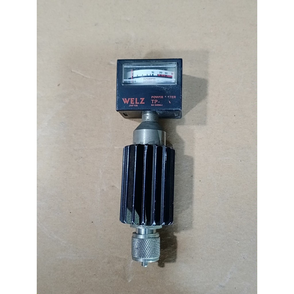 SWR POWER METER DUMMY LOAD WELZ 30 WATT Model TP-25