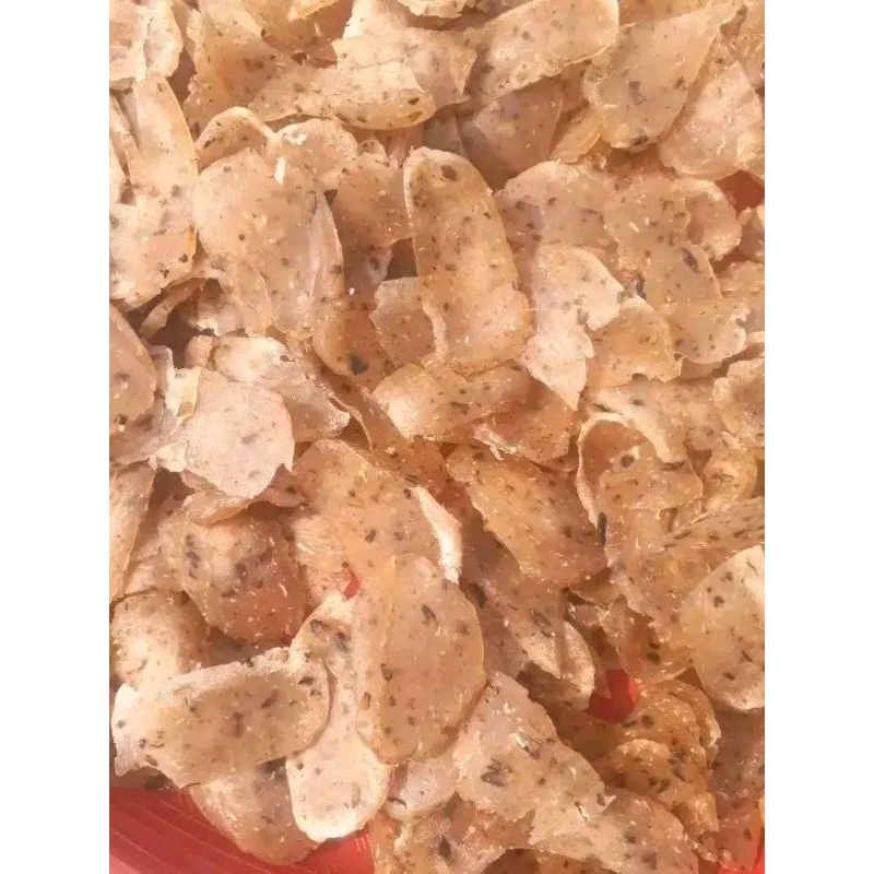 

KERUPUK DAGING KEONG SAWAH Asli 1kg