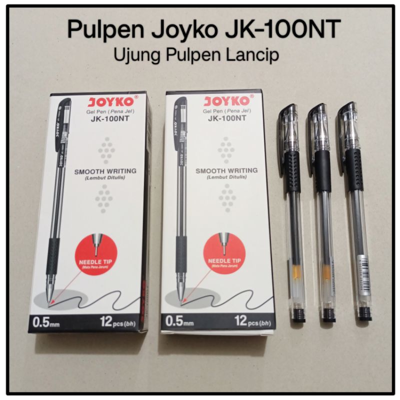 

1 Pak Pulpen Joyko JK-100NT Isi 12 Pcs HITAM