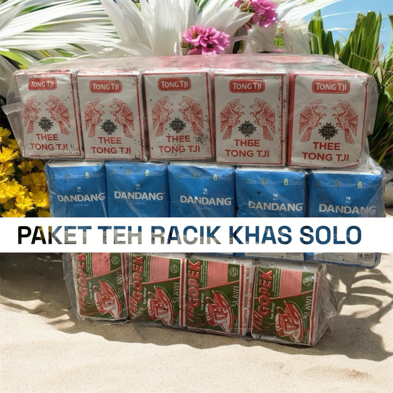 

PAKET TEH RACIK 3 SLOP KHAS SOLO—BEST SELLER—ES TEH JUMBO—