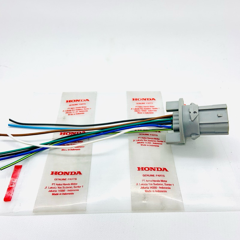 SOCKET KABEL HEADLAMP LAMPU DEPAN 8 PIN HONDA VARIO 125 150 160 ORIGINAL / SOKET KABEL MOTOR