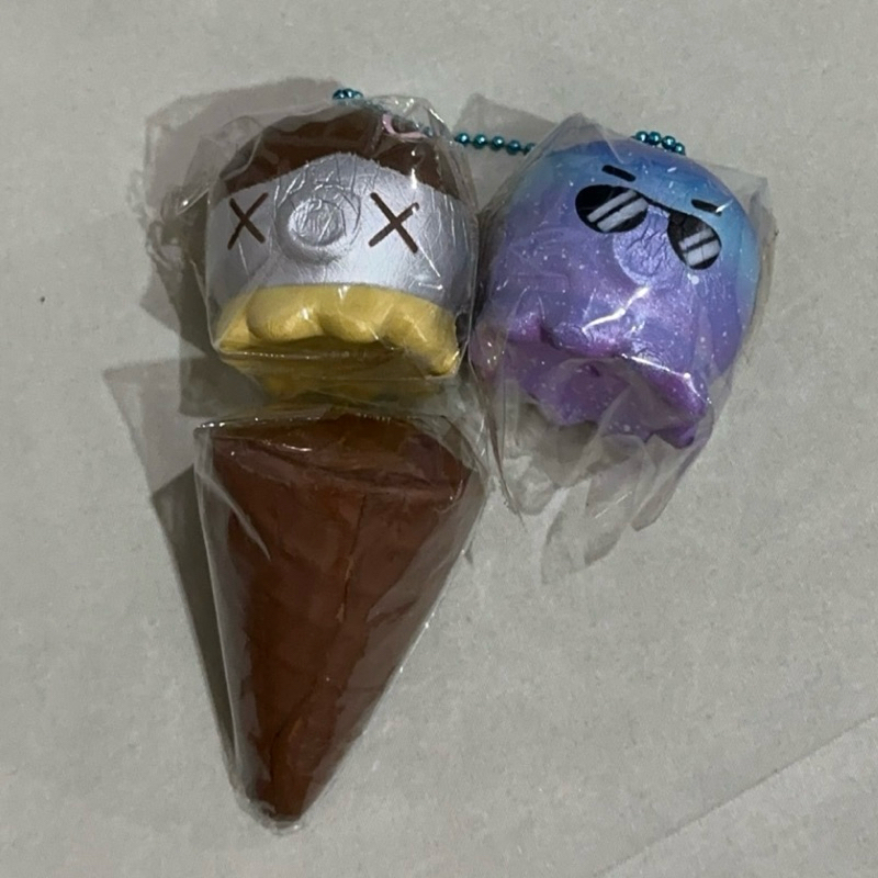 Puni Maru Octopus Ice Cream Stack Squishy - Squishy Sales (Licensed Squishy, Puni Maru, Pjommie, Ibl