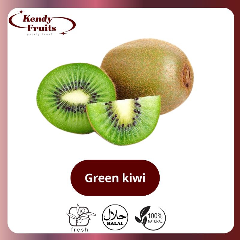 

BUAH KIWI Hijau/Green kiwi | Buah Segar Sehat Fresh