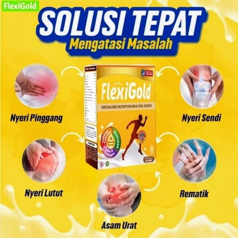 

Flexigold Susu Mengatasi Asam Urat dan Nyeri Sendi