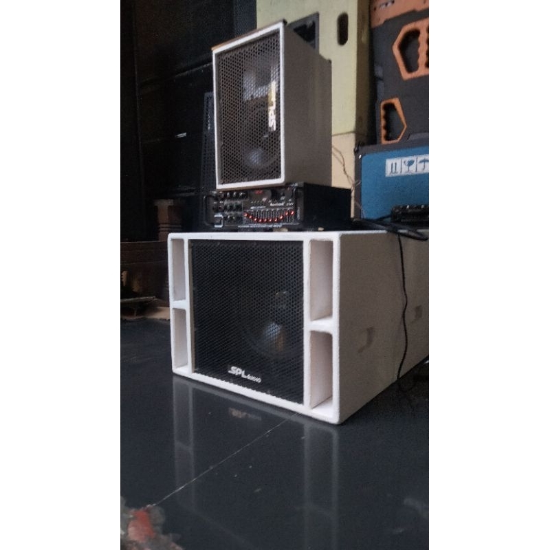sound miniatur subwoofer 12 inch & 6 inch siap bunyi