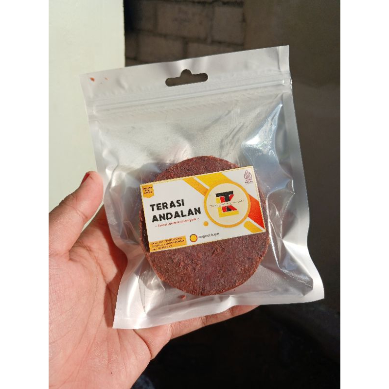 

Terasi Udang Super Original 100 gr [ Terasi Lombok Kismayadi ]