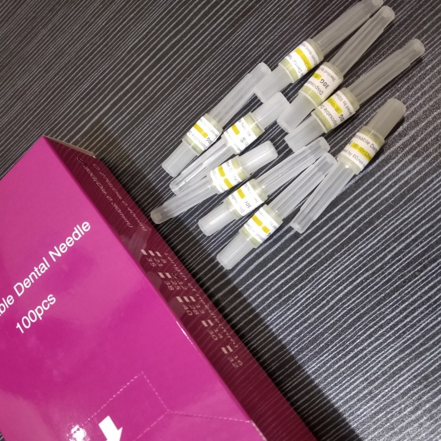 Disposable Dental Needle Jarum Citoject 30Gx12mm isi 100 Jarum Citojek - 12