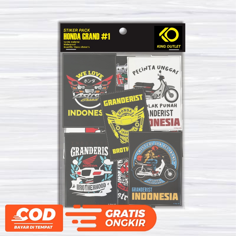 stiker honda grand astrea legenda/stiker pack honda grand part 001
