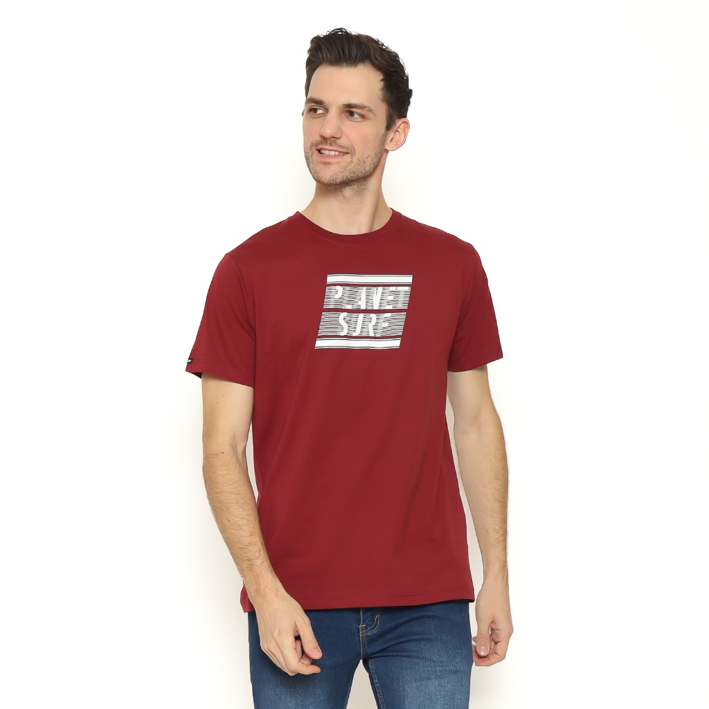 Planet Surf Clothing Kaos Lengan Pendek Pria Andern Men Tee Planet Surf