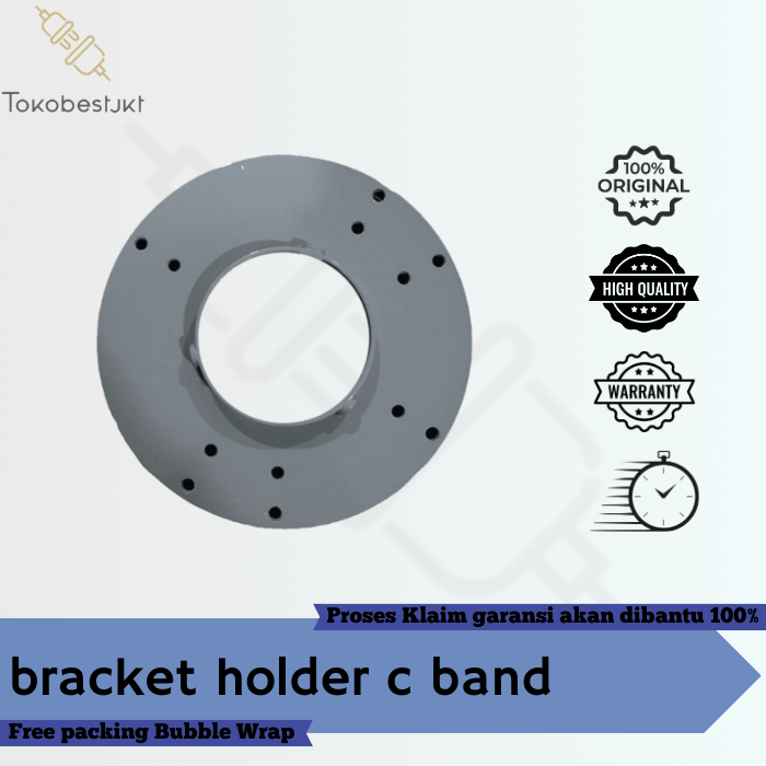 Pengikat/bracket LNB C band Holder LNB C Band Single