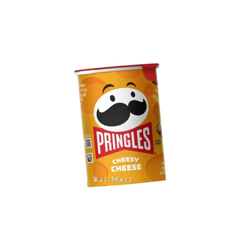 

pringles potato chips cheesy cheese 42gr