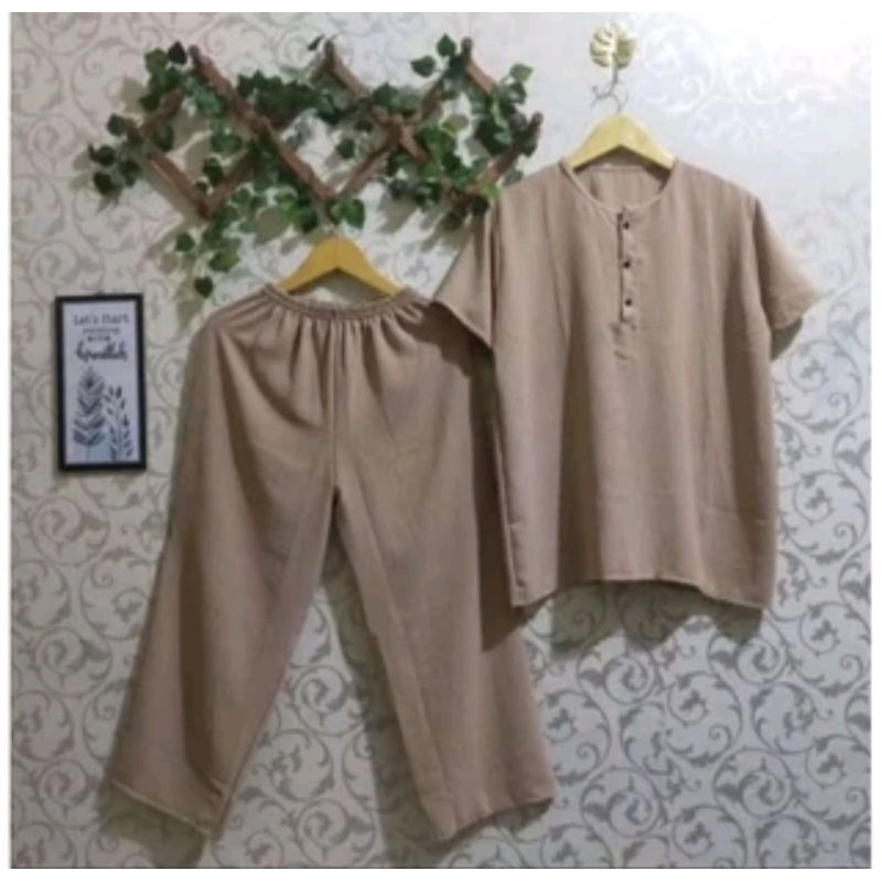 BABYDOLL STELAN POLOS BAHAN KATUN / BABYDOLL POLOS BAHAN KATUN RAYON