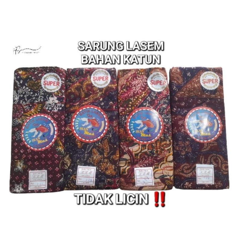 Sarung Batik Wanita/Sarung Lasem/Sarung Semarang/Sarung Perempuan BAHAN KATUN MURAH