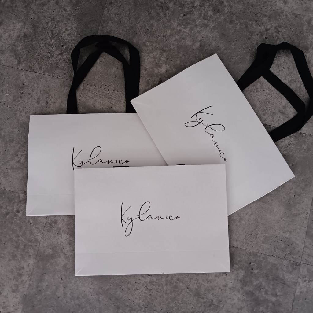 

Kylau and Co - Paper Bag White