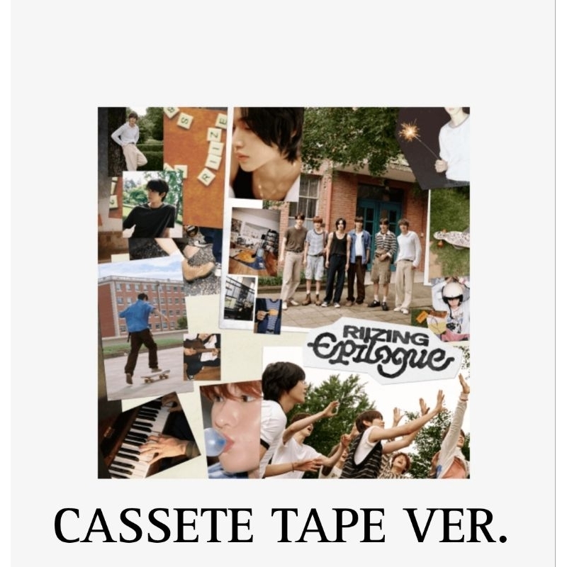 [PO] RIIZE 1st Mini Album [RIIZING : Epilogue] (CASSETTE TAPE Ver.) / ALBUM RIIZE  RIIZING EPILOGUE 