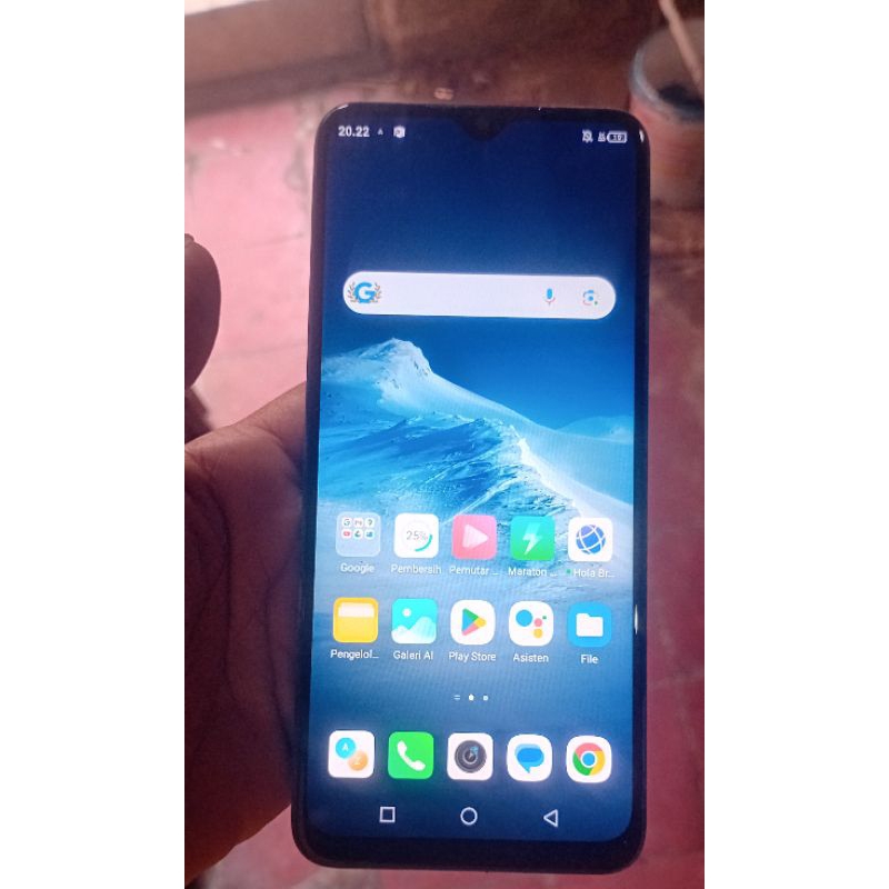 lcd infinix hot 11 play normal cabutan