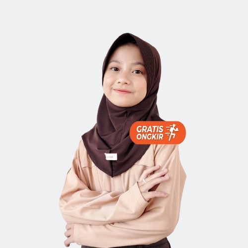 COD HIJAB INSTAN JILBAB SPORT BERGO BAHAN SPANDEX PAKAIAN ANAK SEKOLAH SD/SMP