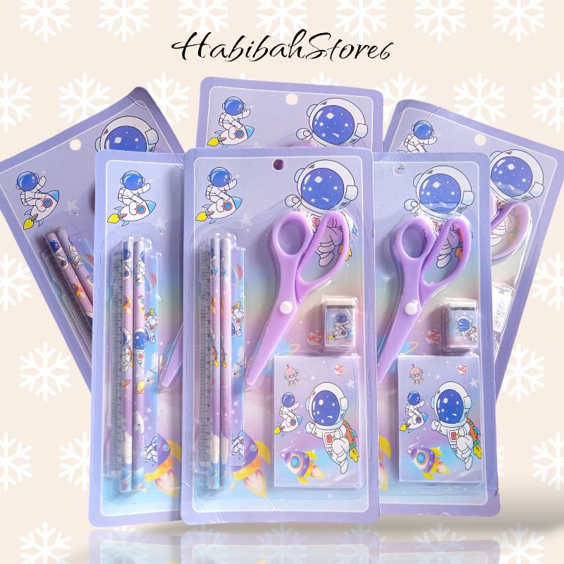 

alat tulis set/alat tulis murah/alat tulis 6in1