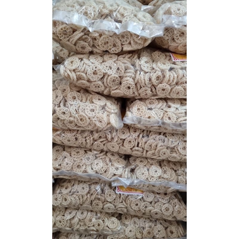 

kerupuk blek / mawar warna putih