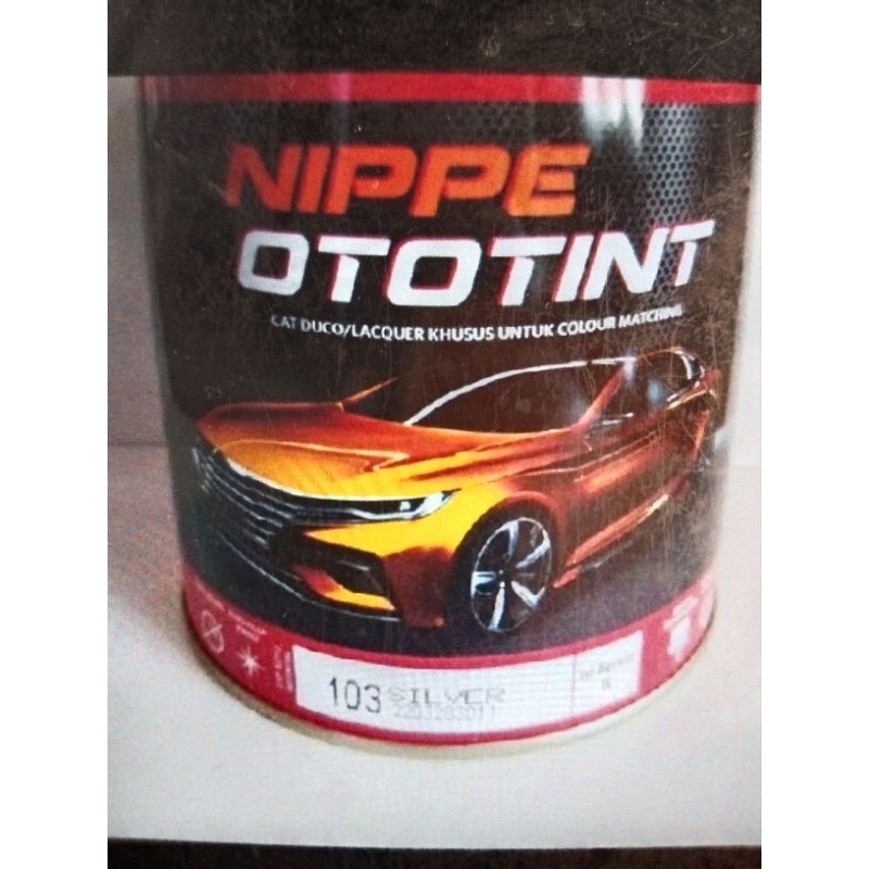 Nippe Ototint 103 Silver/ cat duco, cat mobil 1 liter
