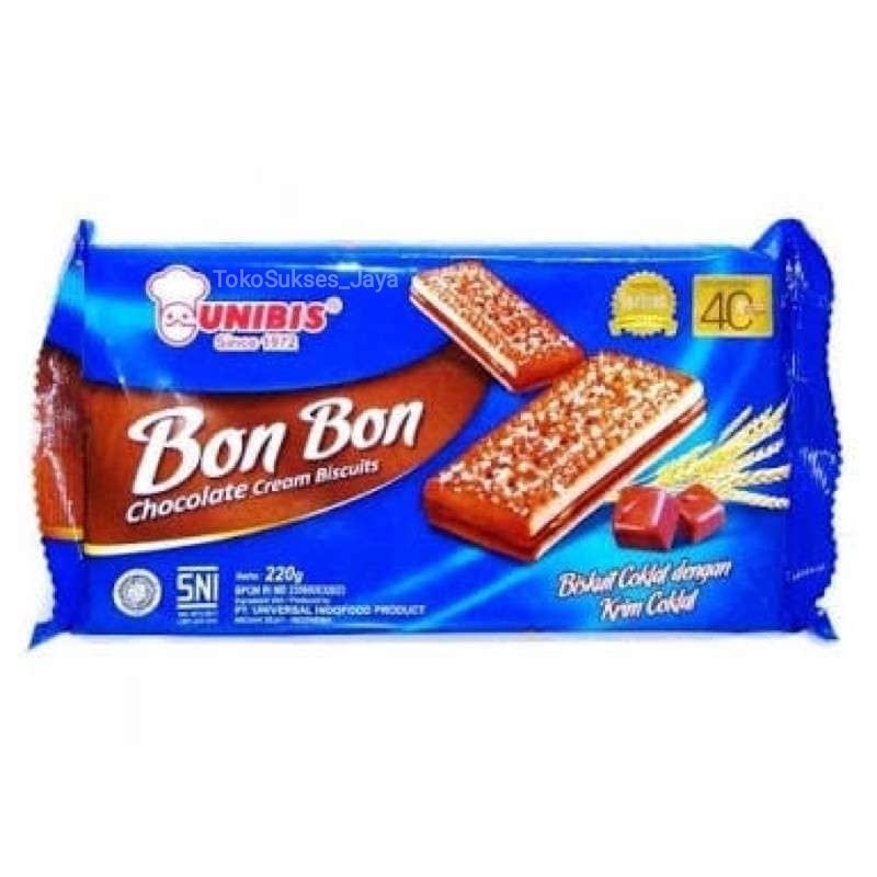 

Unibis Biscuits Bon-Bon Chocolate 200gr.