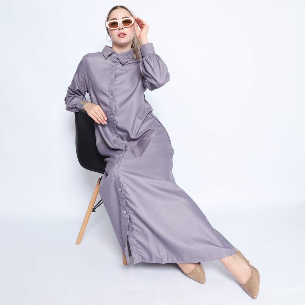 Nikita Dress | Dress Casual | Dress Polos | Dress Daily | Long Dress | Dress Katun