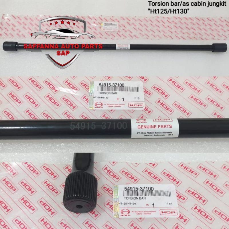 AS TORSION BAR AS KABIN JUNGKIT DYNA HINO DUTRO HT130 HT125 ORI BERGARANSI