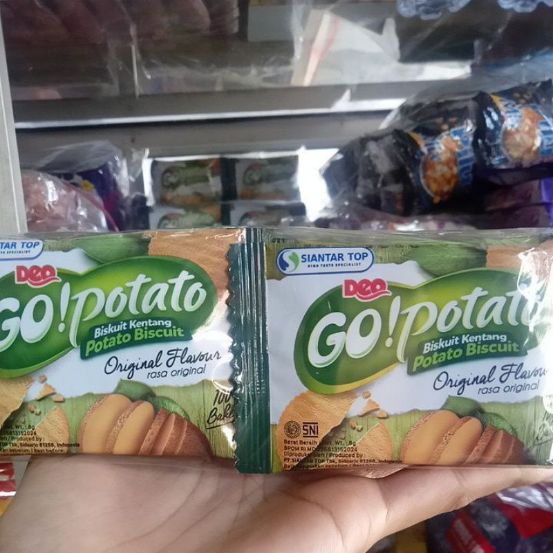 

GO POTATO SIANTAR TOP II BISKUIT KENTANG