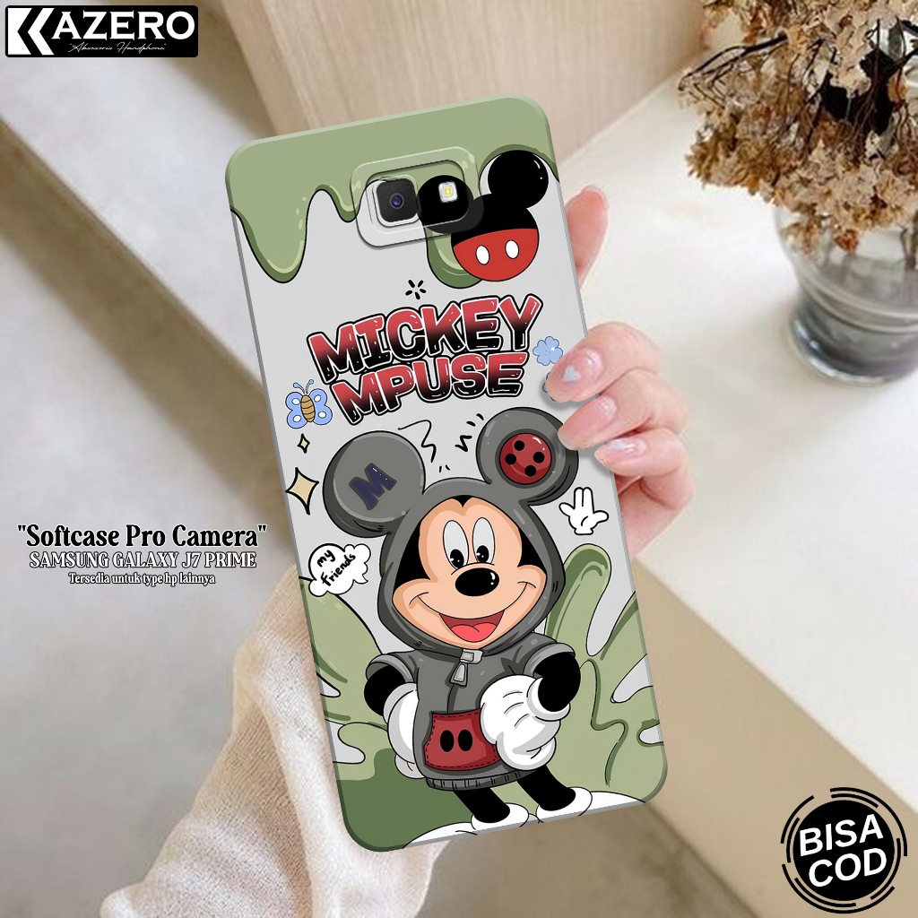 Silikon Samsung Galaxy J7 Prime - Fashion Case Kartun - Softcase Samsung Galaxy J7 Prime - Case Sams