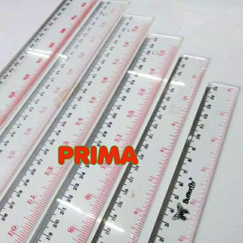 

PENGGARIS 50CM BUTTERFLY / PENGGARIS PLASTIK