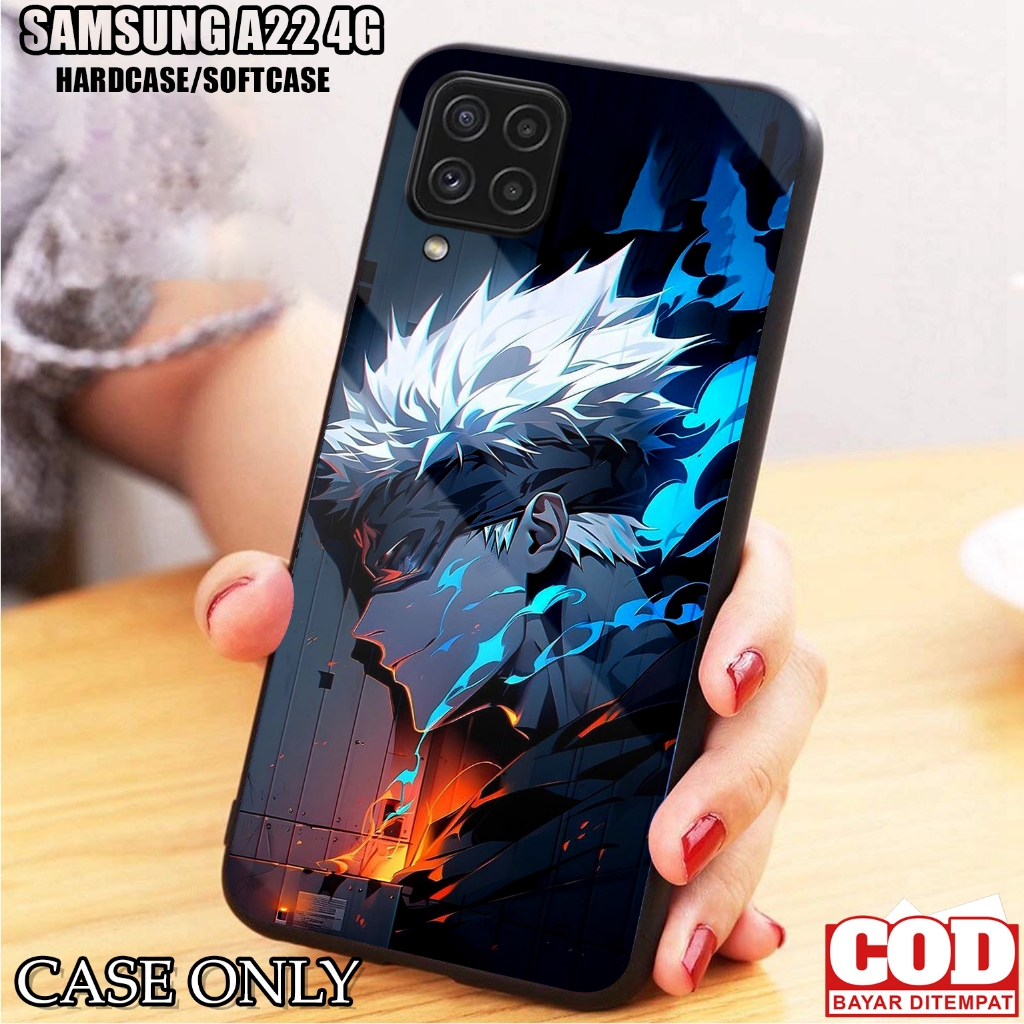 Case SAMSUNG A22 4G  - Casing SAMSUNG A22 4G [ GOJO ] Silikon SAMSUNG A22 4G  - Kesing Hp - Casing H