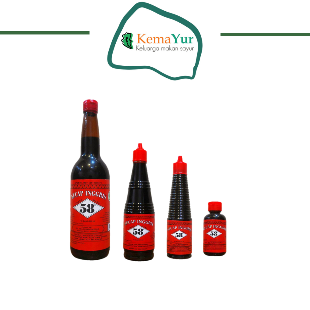 

Kecap Inggris 58 Kemasan 135ml