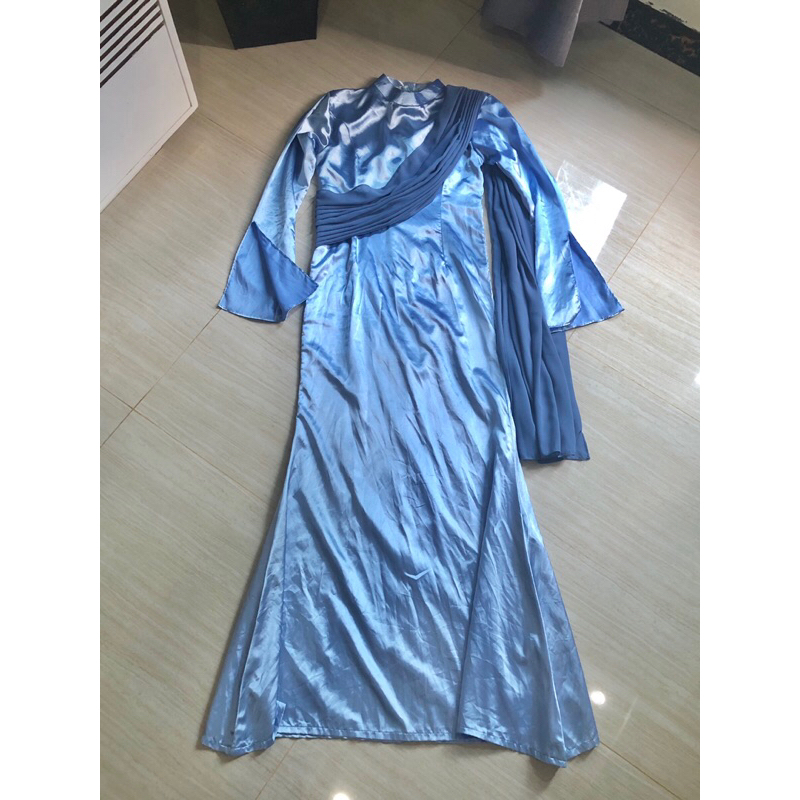 DRES SATIN SILK KONDANGAN PL