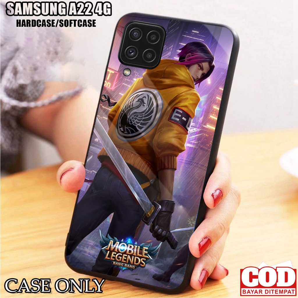 Case SAMSUNG A22 4G  - Casing SAMSUNG A22 4G [ MLB ] Silikon SAMSUNG A22 4G  - Kesing Hp - Casing Hp