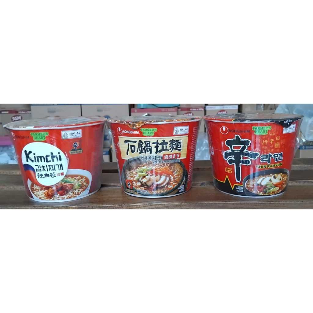 

Nongshim Ramyun ( mie instan korea Halal ) 117gr