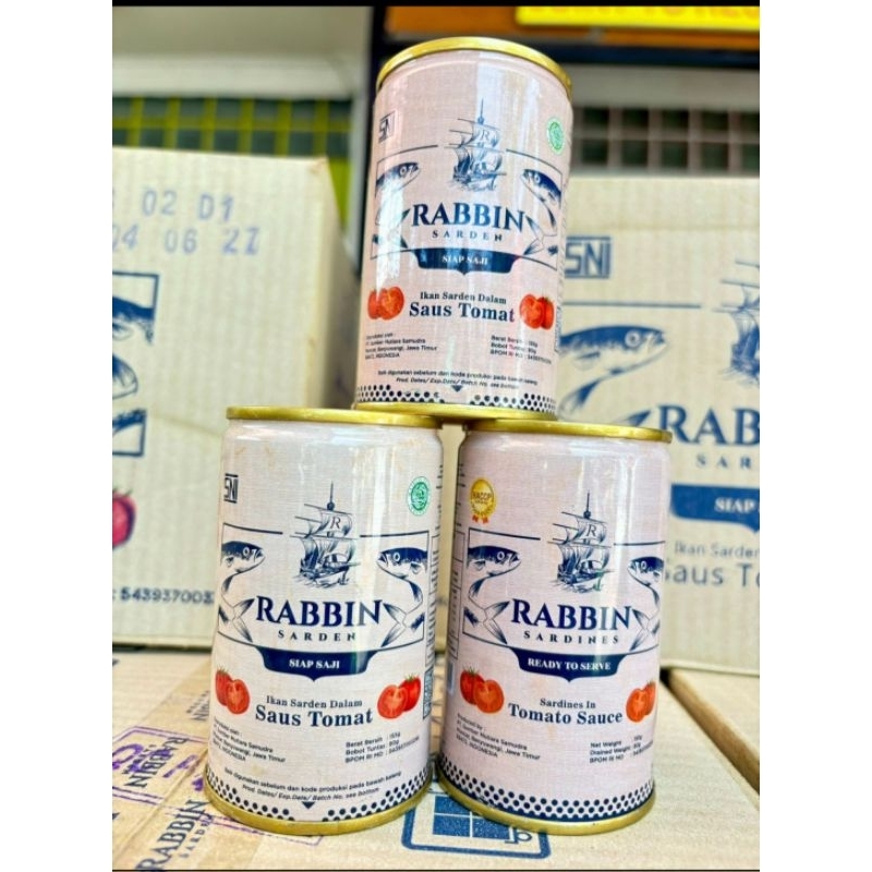 

RABBIN SARDEN SAUS TOMAT KALENG 155GR 2PCS