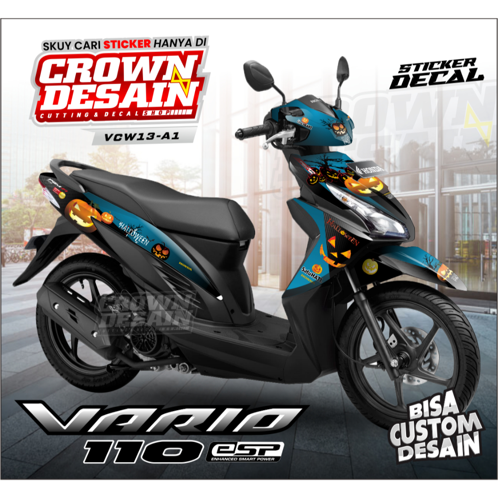 Decal Vario 110 Fi - Dekal Stiker Motor Vario 110 Fi Full Body - Stiker VARIO Fi