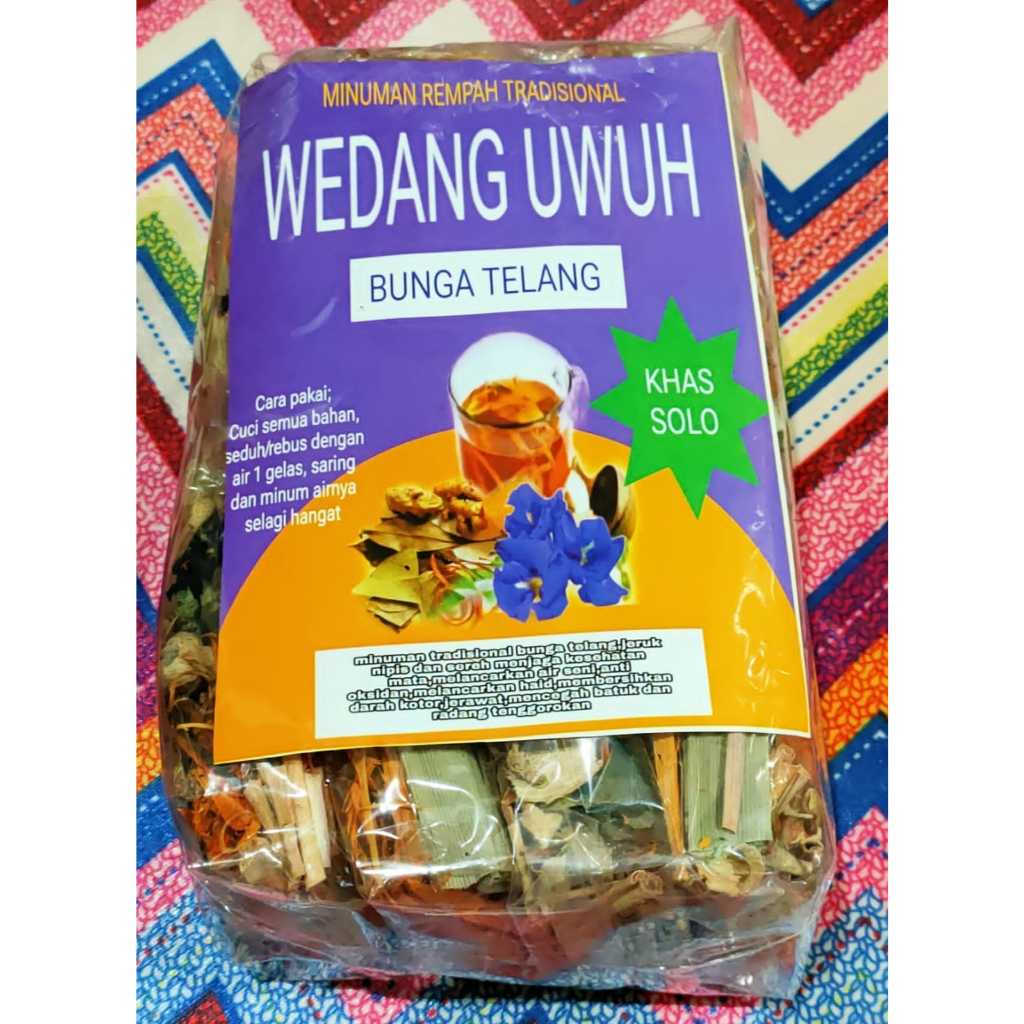 

Wedang Uwuh + Bunga Telang
