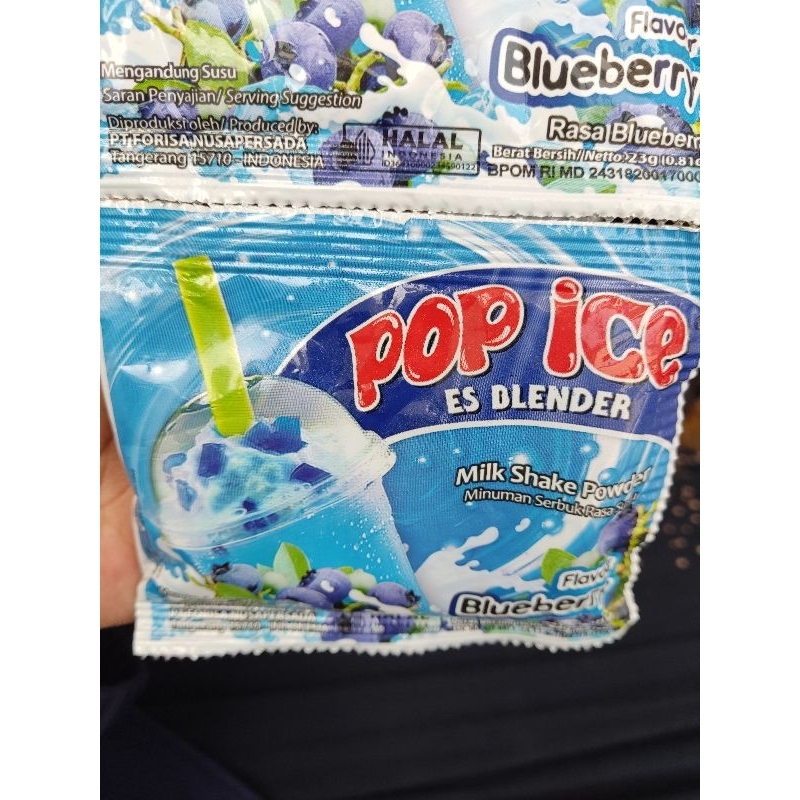 

Pop Ice Blueberry