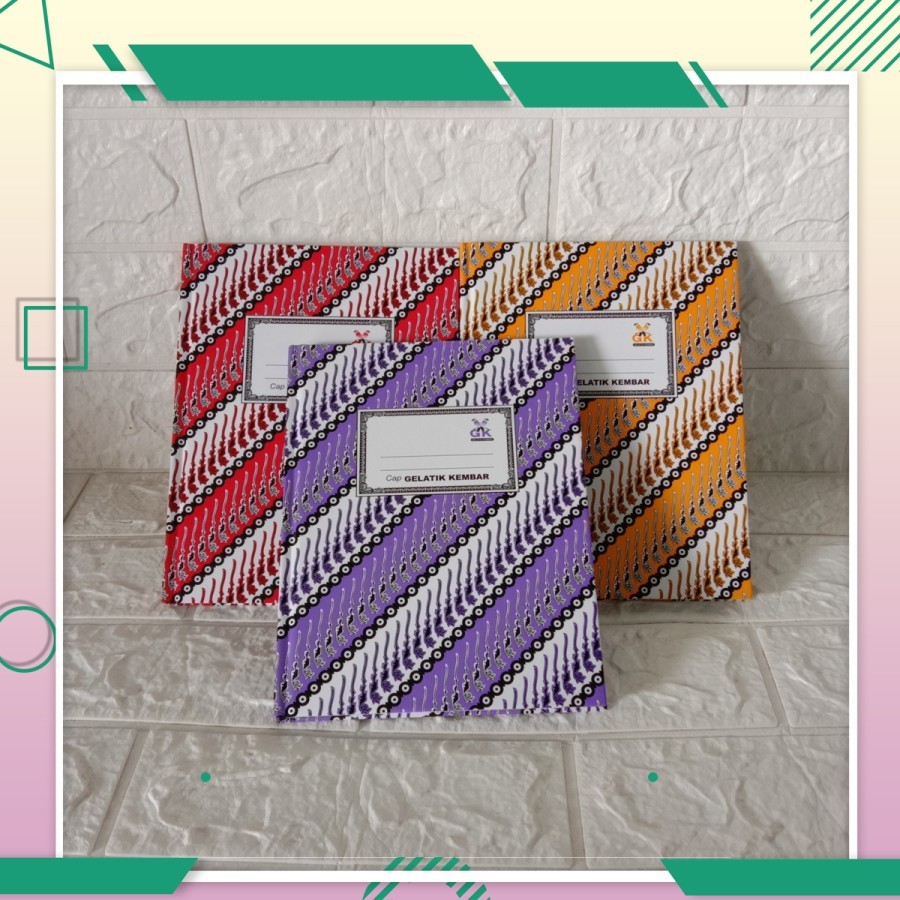 

BUKU BATIK GELATIK KEMBAR ISI 100 - Kuning