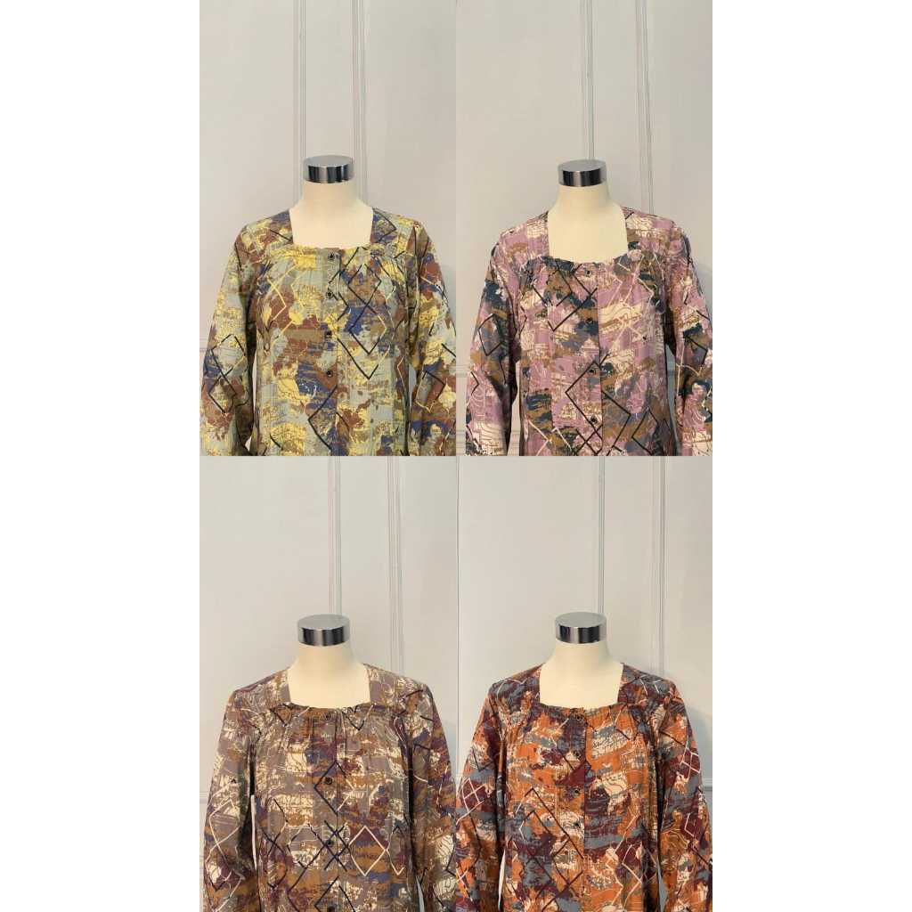 Home Dress Senja Rayon By Muslim Outfits