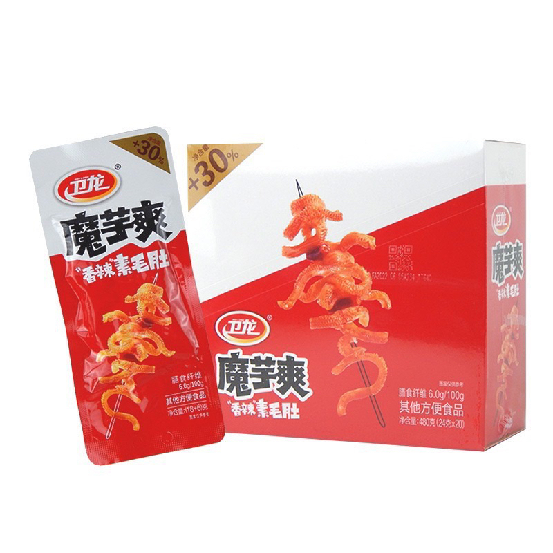 

Snack Konjac Vegetarian Weilong 50gr/ Snack Konjac Weilong