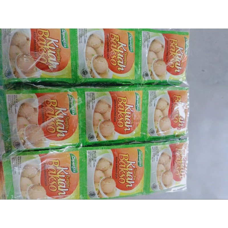 

bumbu kuah bakso 1 pack isi 72 saset