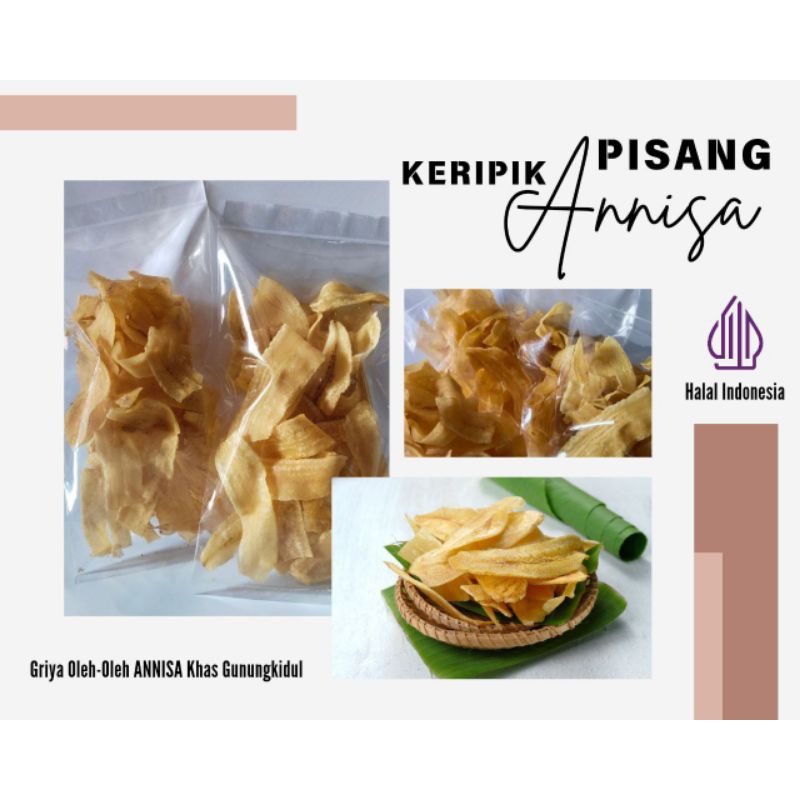 

Kripik Pisang ANNISA Khas Gunungkidul