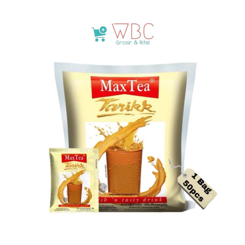 

MAXTEA - TEH TARIK | 1 BAG (50pcs)