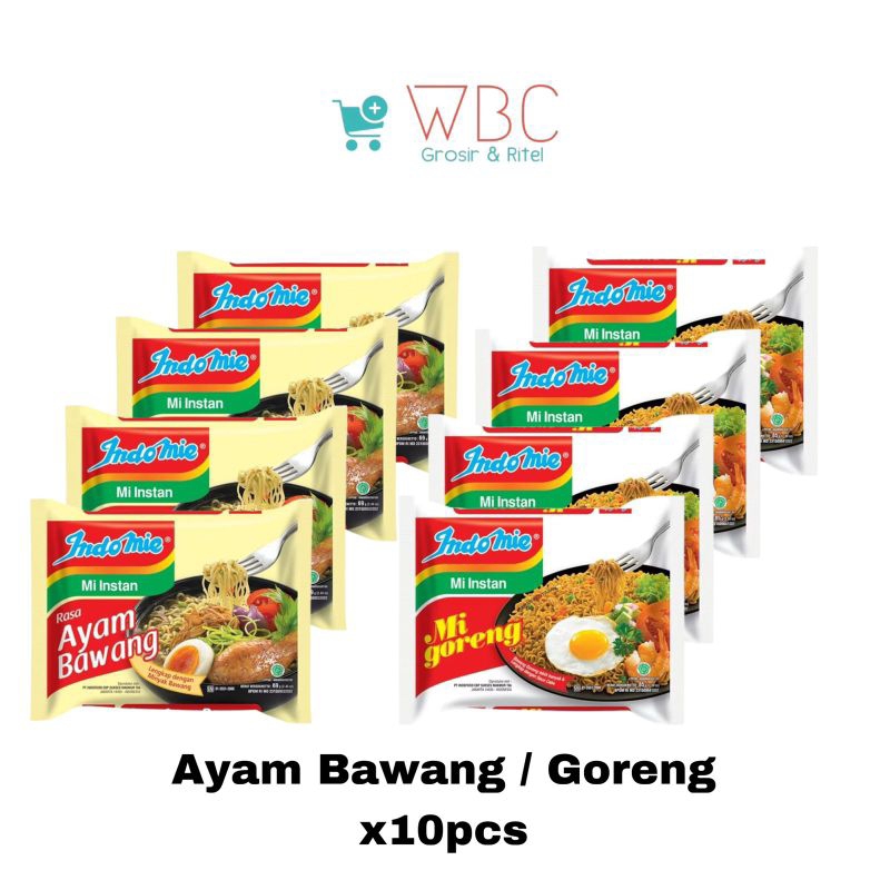 

PAKET INDOMIE GORENG & AYAM BAWANG 10 PCS PROMO MURAH