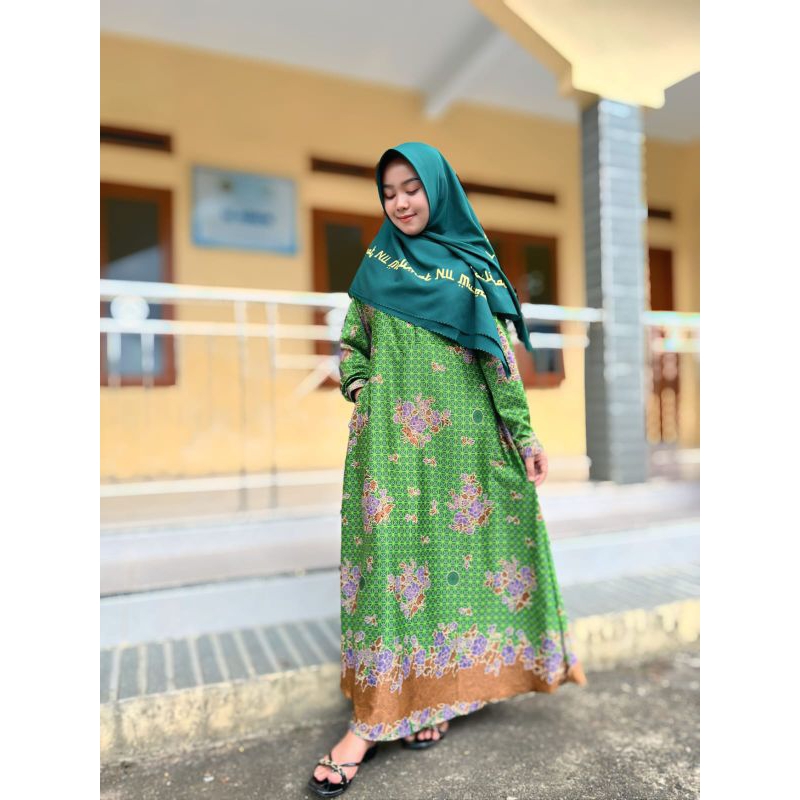 GAMIS MUSLIMAT NU SEMI SUTRA TERBARU